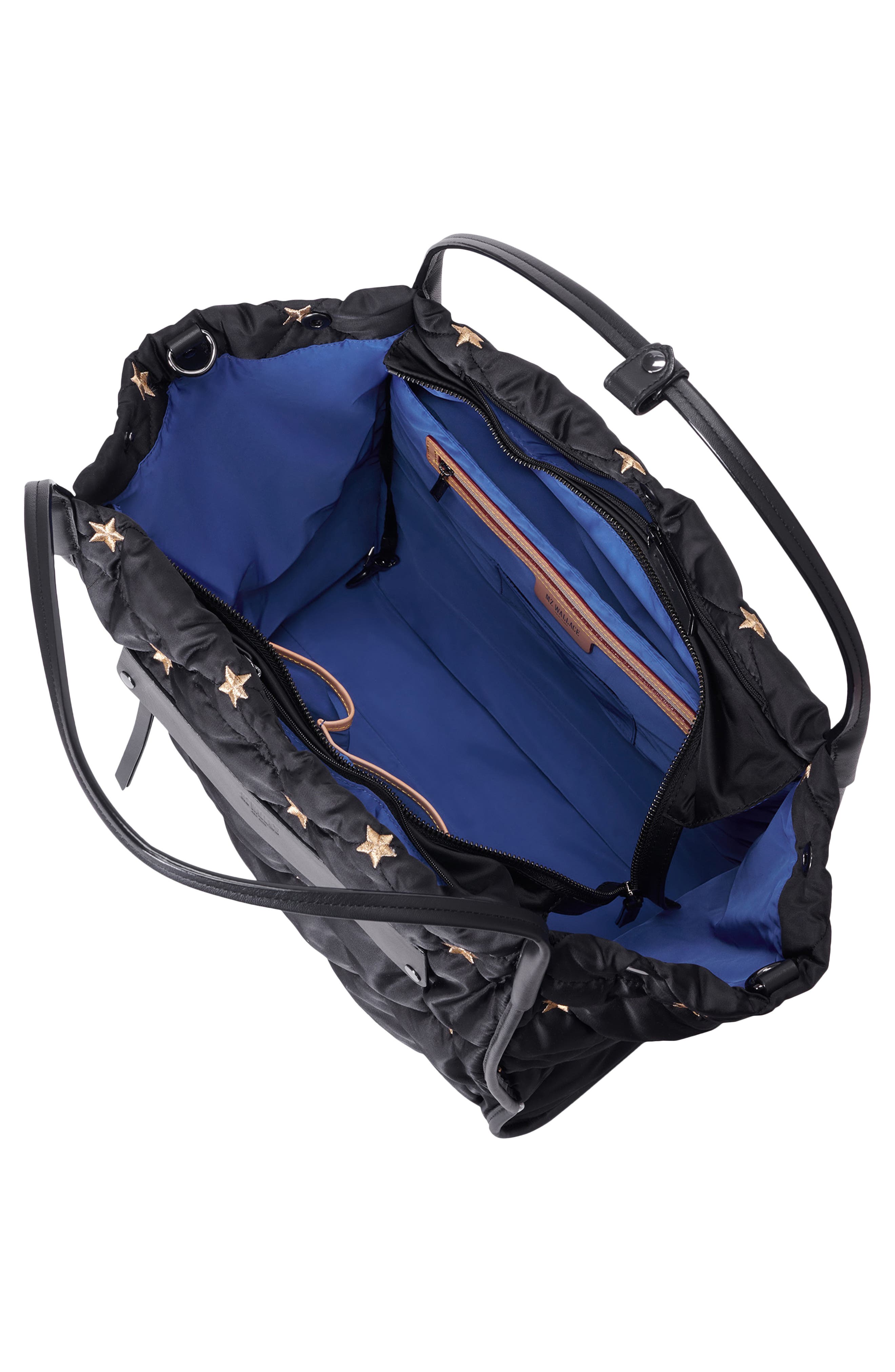 MZ Wallace Large Madison Quilted Shopper Bag, Alternate, color, 