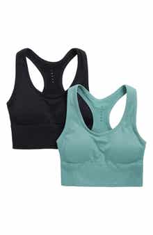 BALANCE COLLECTION Lillian Assorted 2-Pack Seamless Sports Bras