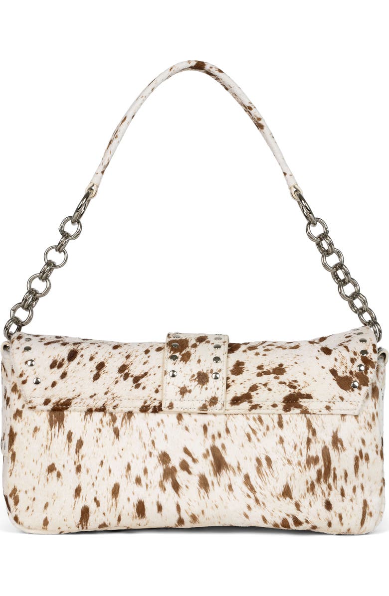 Jeffrey Campbell Night Out Genuin Calf Hair Shoulder Bag, Alternate, color,