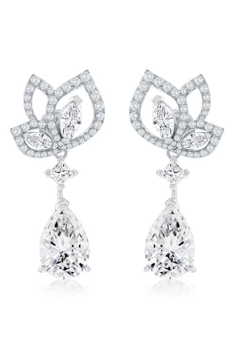 Gala Firework Drop Earrings