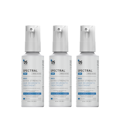 Spectral.UHP 3 Month Supply Extra Strength Hair Regrowth Treatment with Minoxidil 5%