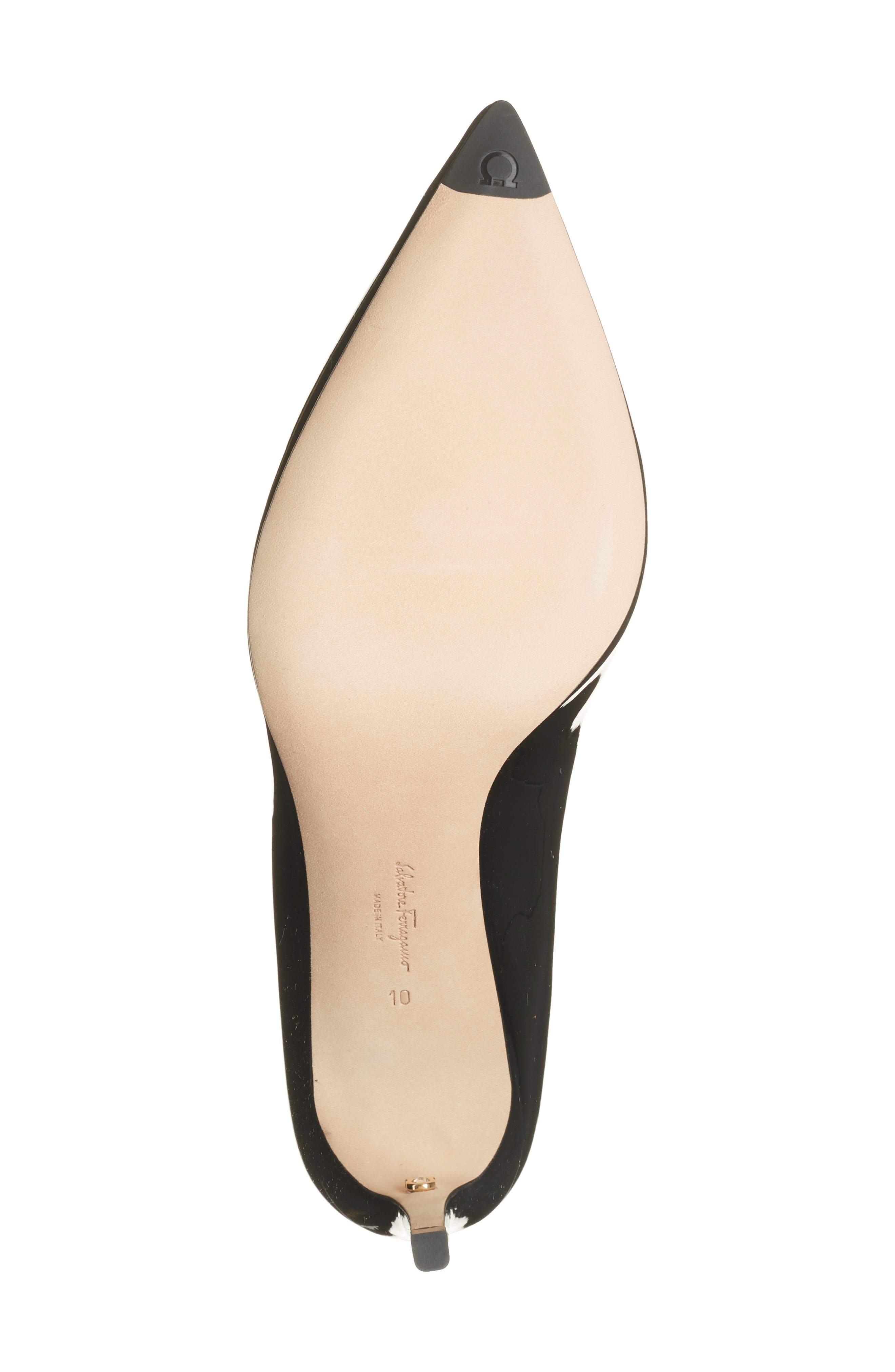 FERRAGAMO Ilary Patent Leather Stiletto Pump, Alternate, color, 