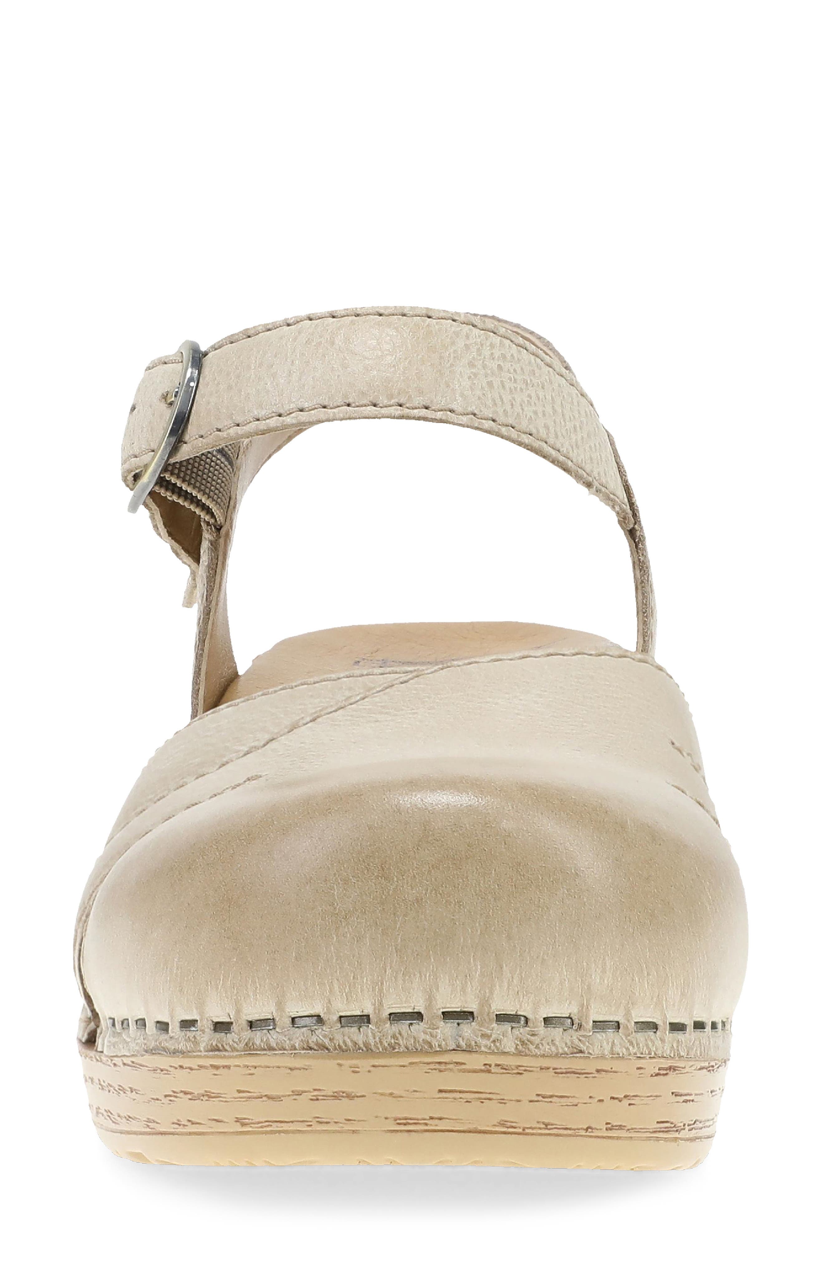 Margreta Clog, Alternate, color, BISCOTTI