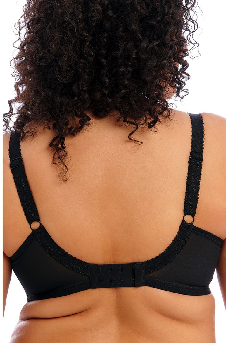 Molly Full Figure Underwire Nursing Bra, Alternate, color, BLACK