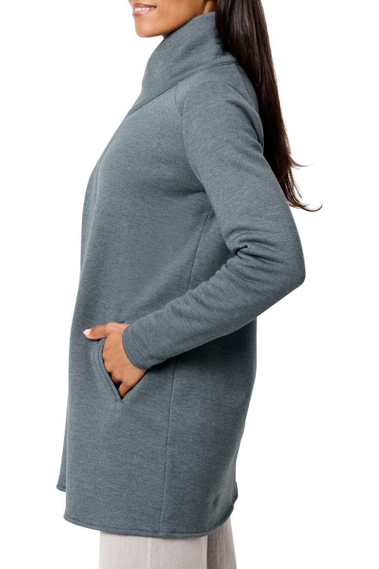 Around Town Open Front Knit Jacket, Alternate, color, PATINA