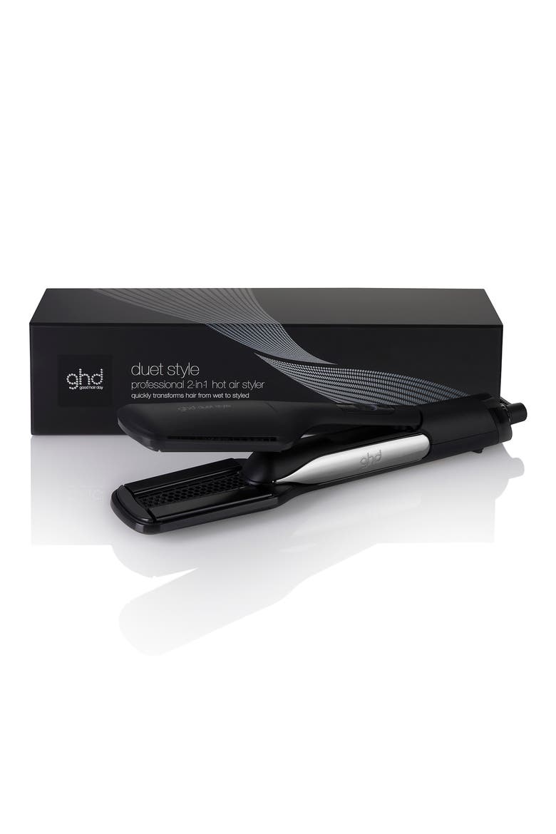 Duet Style 2-in-1 Hot Air Styler, Alternate, color, BLACK