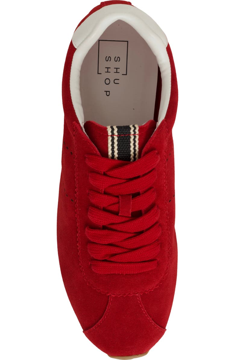 SHUSHOP Priscilla Sneaker, Alternate, color, Red