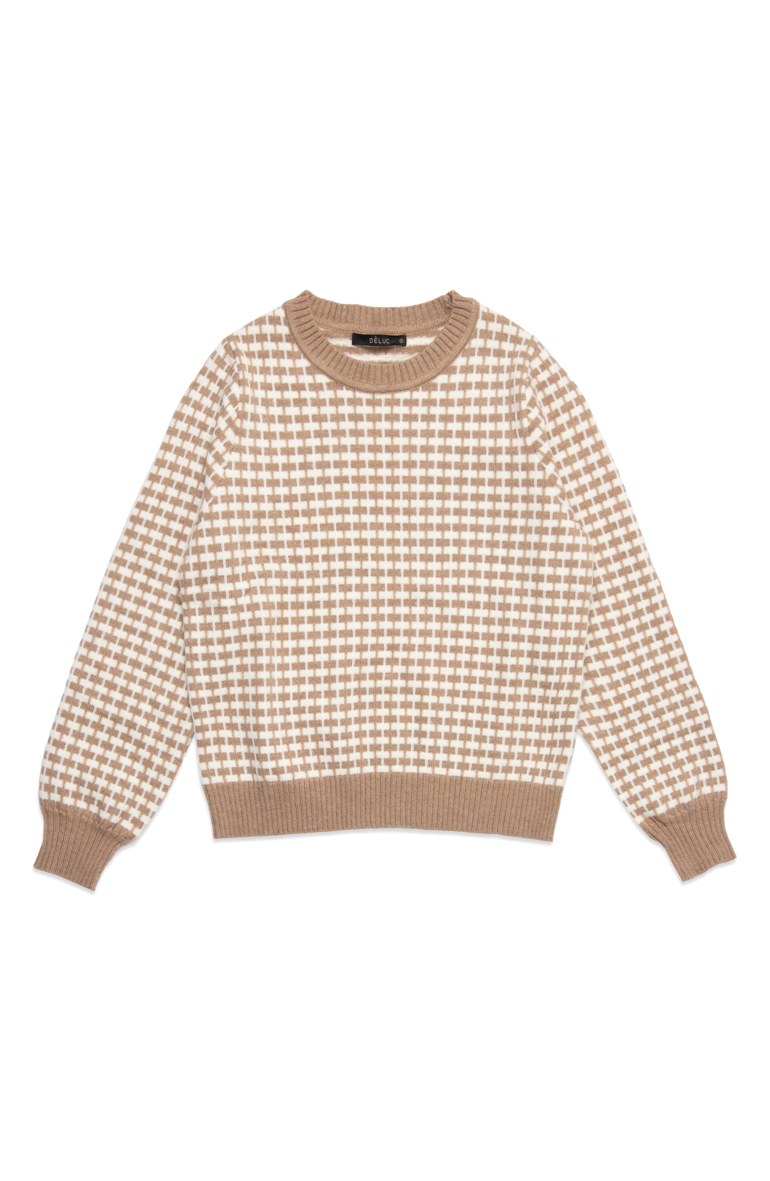 Cody Geo Jacquard Crewneck Sweater - image 2
