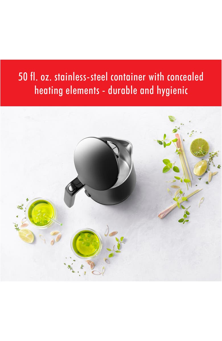 ZWILLING Enfinigy Cool Touch 1 Electric Kettle, Alternate, color, Stainless Steel