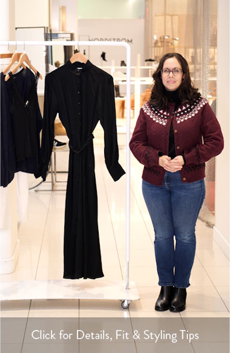 Long Sleeve Shirtdress, sales video thumbnail