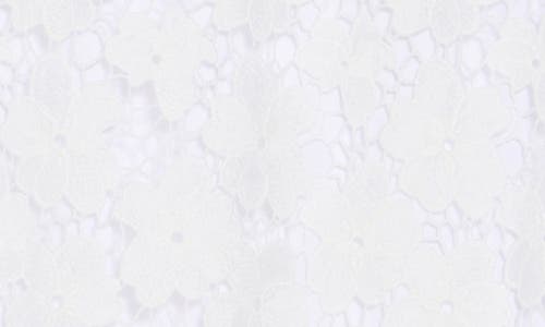 SAM EDELMAN SAM EDELMAN FLORAL LACE SHIFT DRESS 