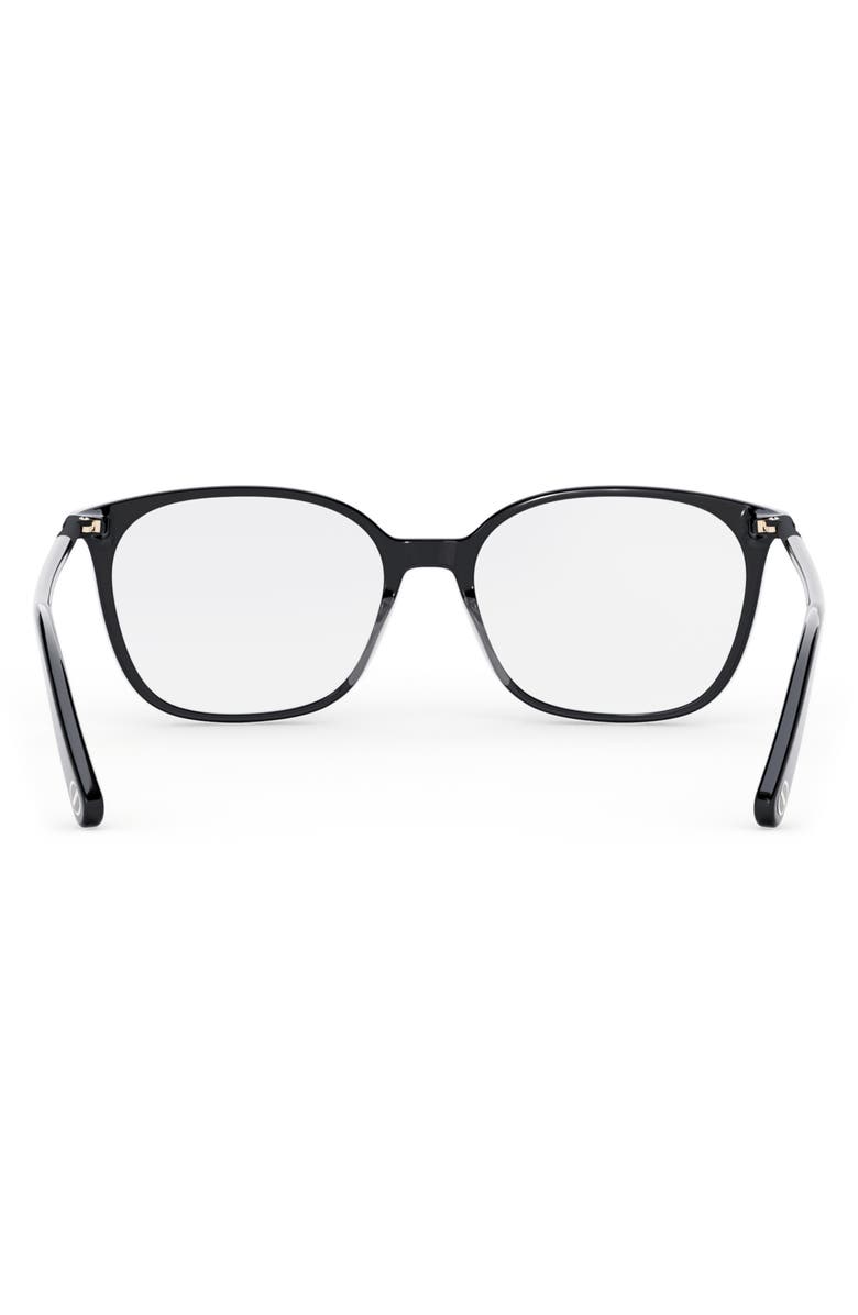 DIOR Mini CD O S4I 54mm Square Optical Glasses, Alternate, color, 