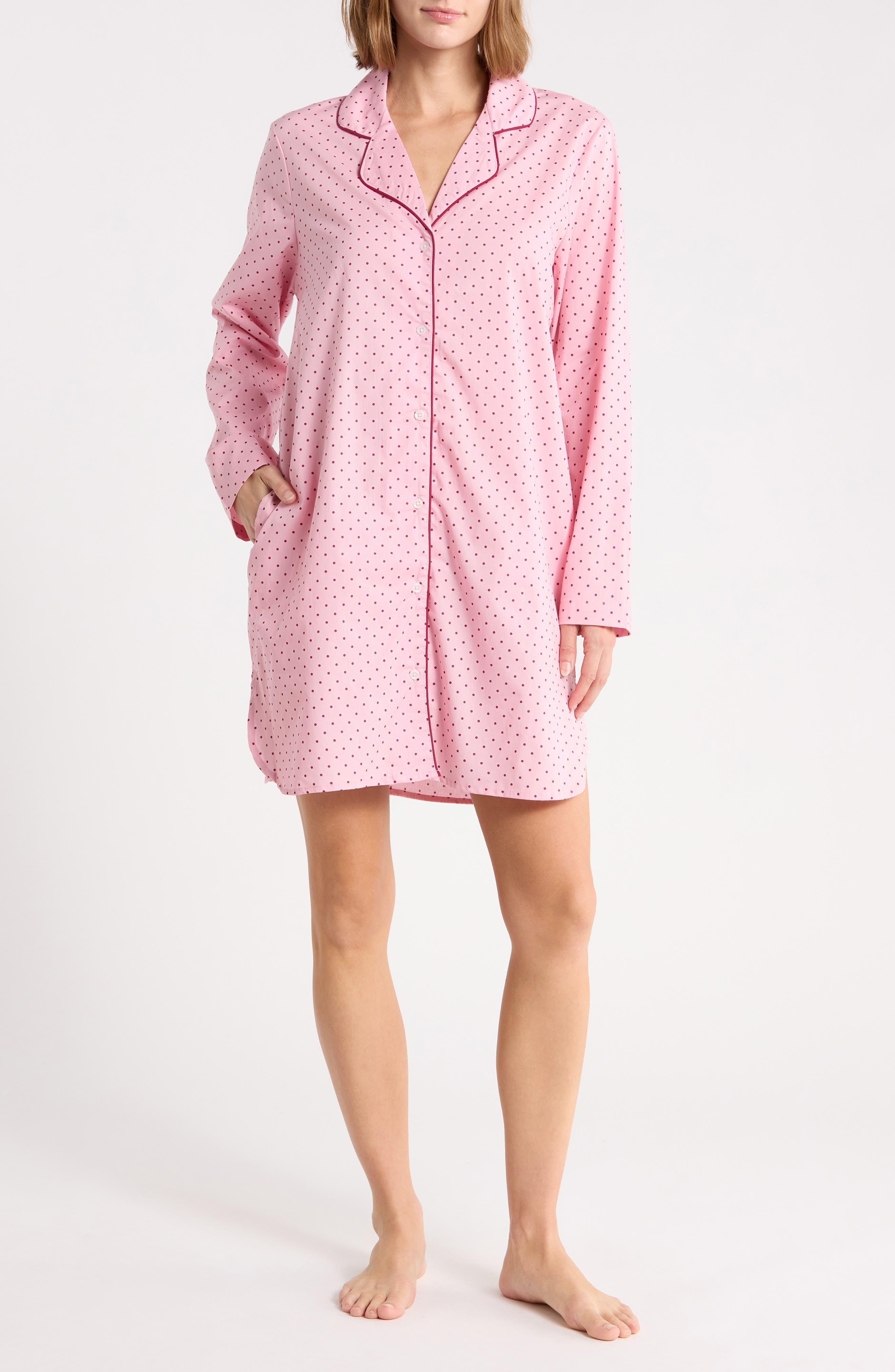 Cotton Poplin Nightshirt