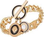 True Religion True Logo Charm Bracelet