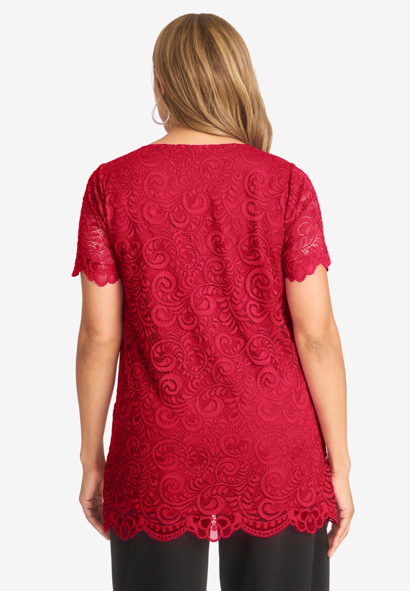 Stretch Lace Tunic - image 2