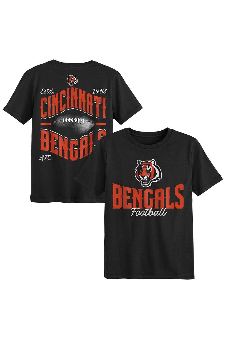 Toddler Outerstuff  Black Cincinnati Bengals Top Pick T-Shirt, Main, color, Black