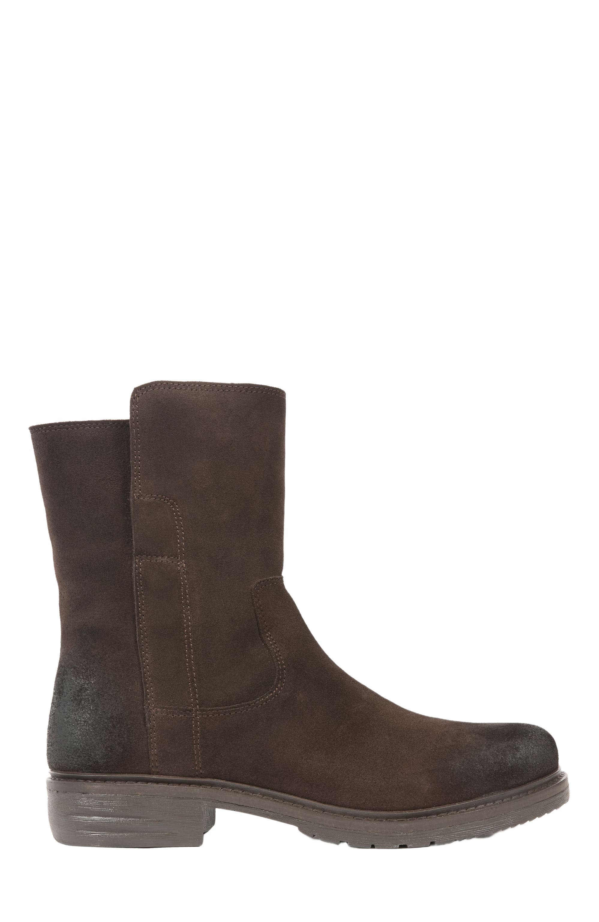 Celtic & Co. Essential Leather Ankle Boots, Alternate, color, Chocolate