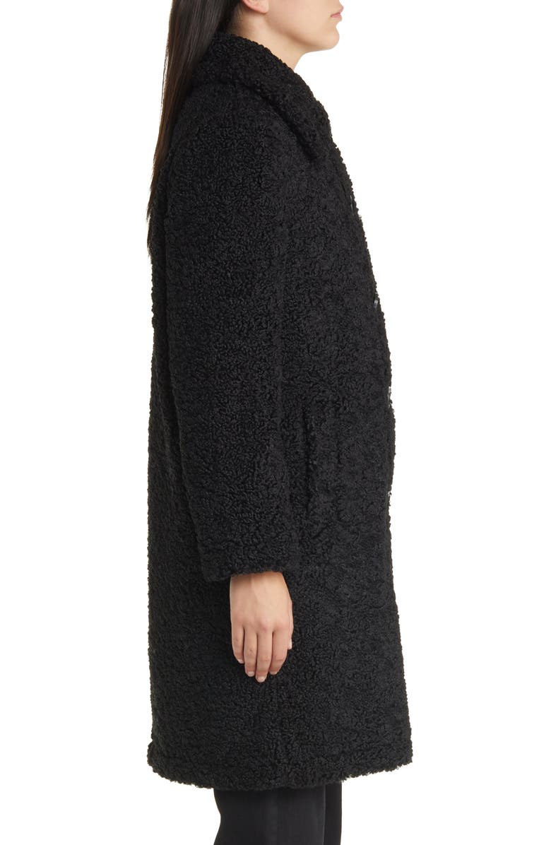 Sam Edelman Longline Teddy Fleece Coat, Alternate, color,
