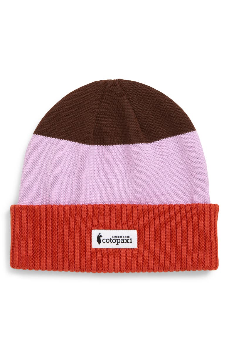 Cotopaxi Alto Colorblock Beanie, Main, color, 