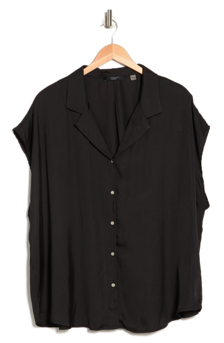 T Tahari Airflow Camp Shirt, Alternate, color, 