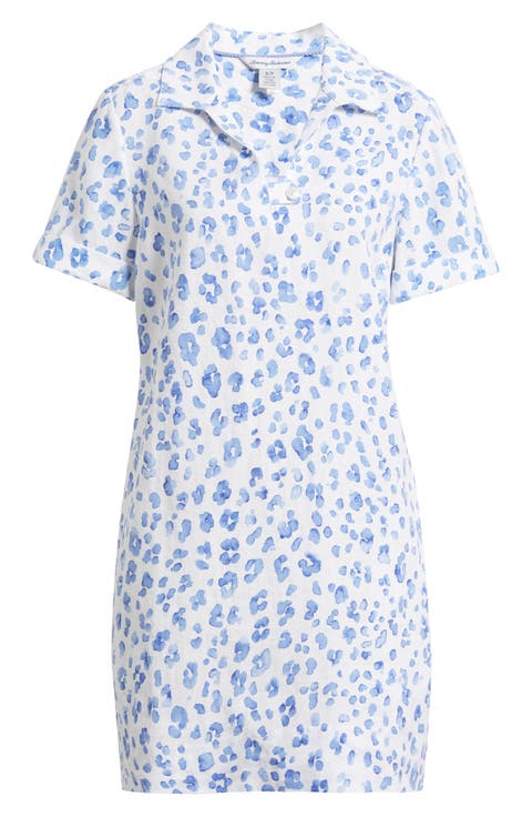 Leopard Print Shirtdress