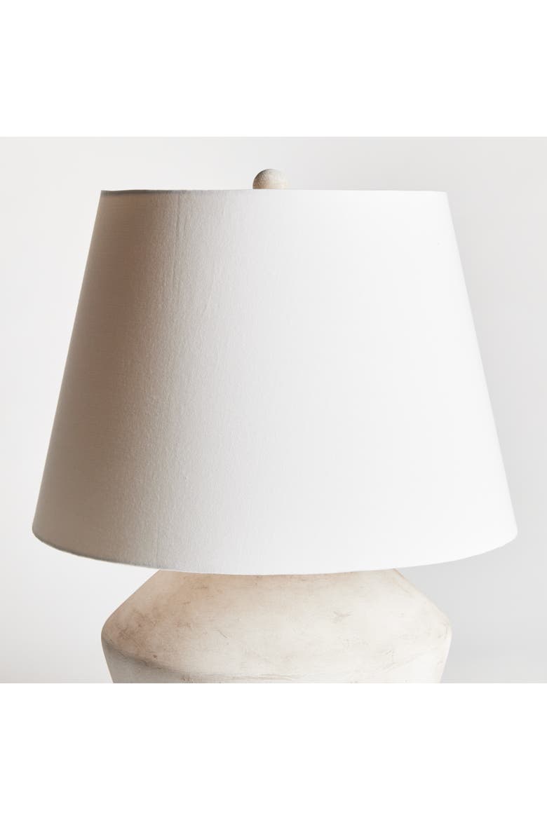 Clyde Table Lamp, Alternate, color, White