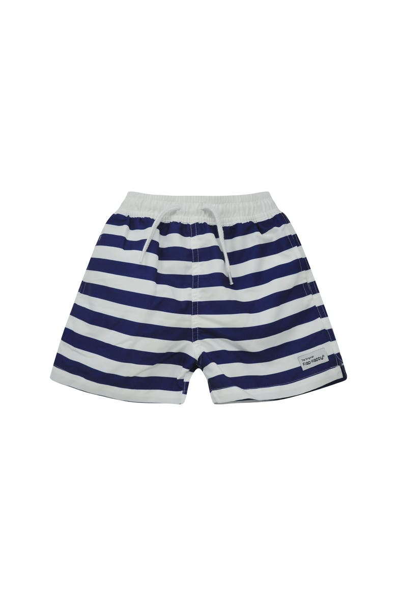 Boys UPF 50+ Wesley Swim Trunks with Mesh Liner, Main, color, Cabana Stripe
