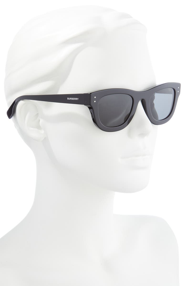 Burberry 49mm Square Sunglasses, Alternate, color,