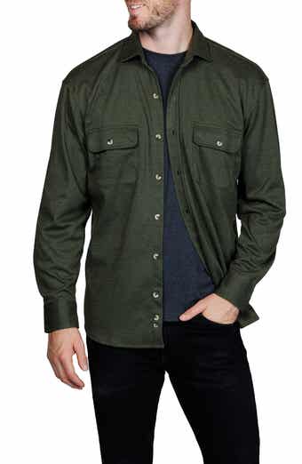 TailorByrd Mélange Solid Shirt Jacket