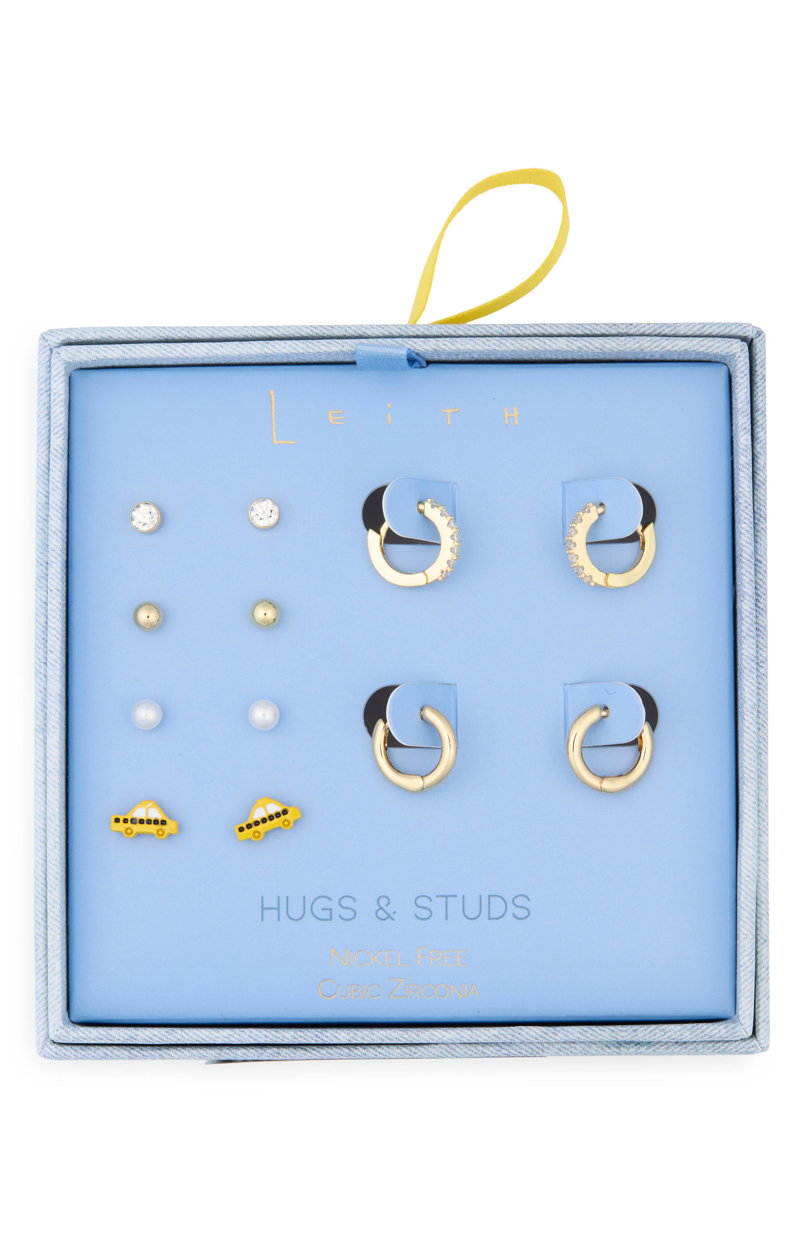 Leith 6-Pack Taxi Assorted Earrings Set