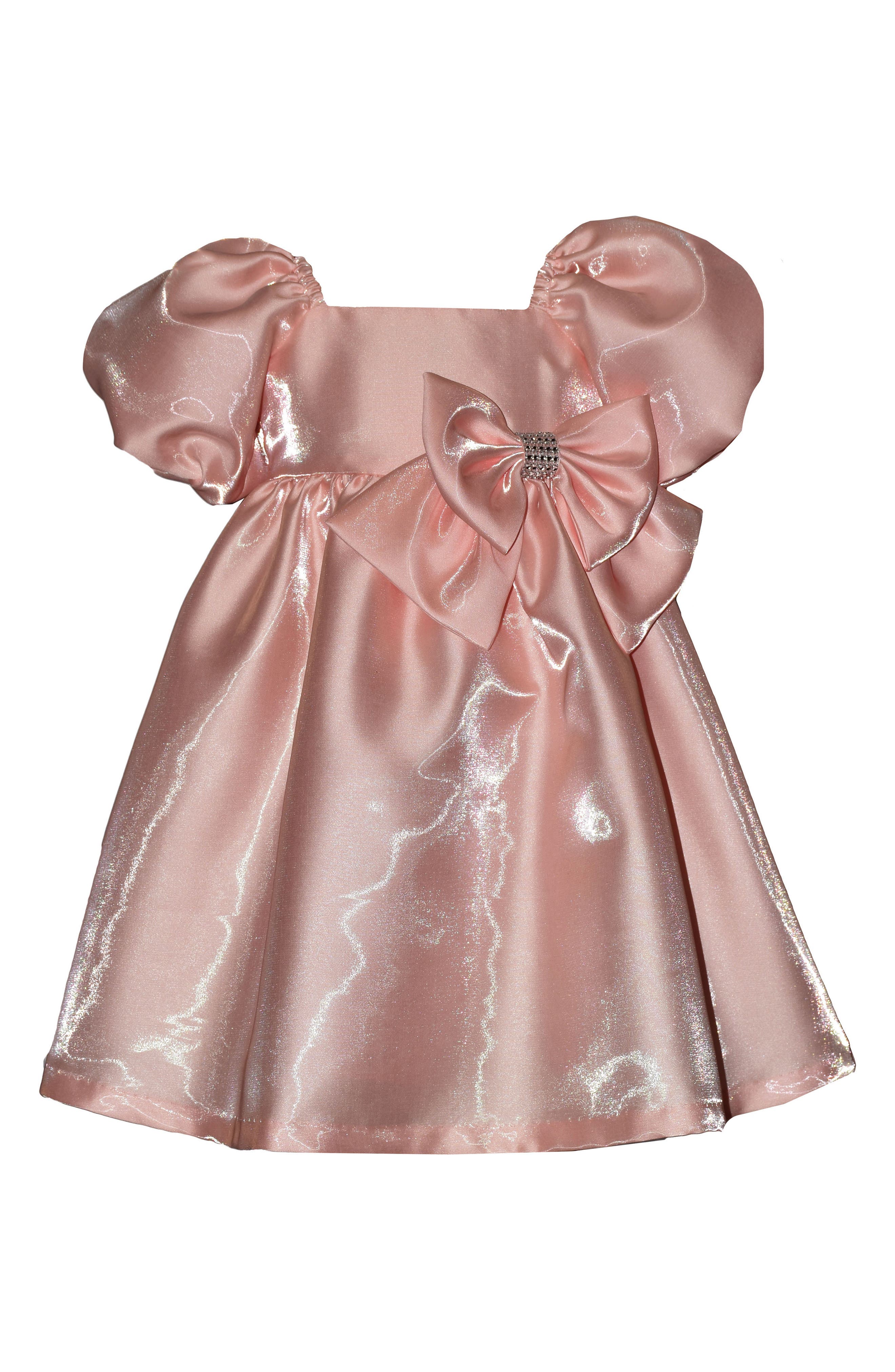 Kids' Metallic Mikado Dress