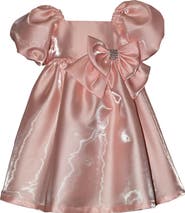 Iris & Ivy Kids' Metallic Mikado Dress