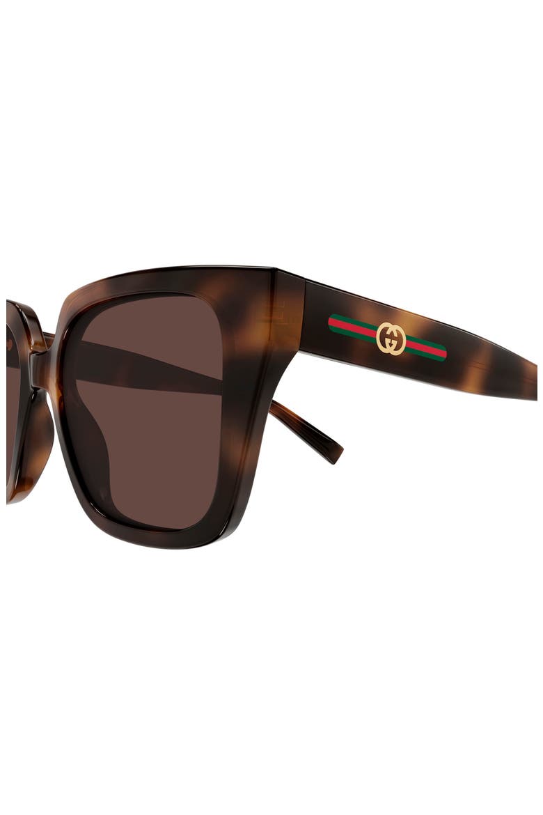 54mm Butterfly Sunglasses, Alternate, color, HAVANA