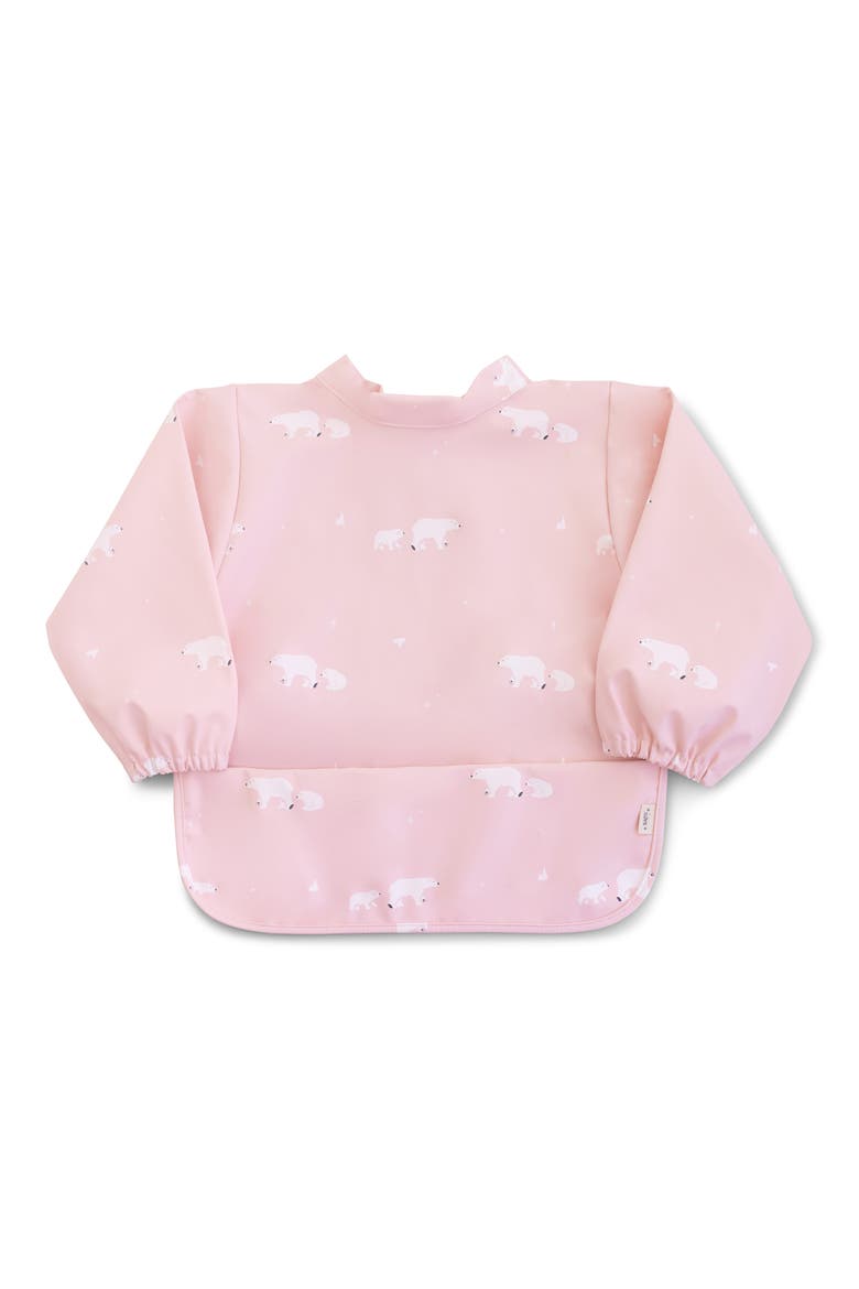 Long Sleeve Waterproof Bib, Main, color, DUSTY PINK