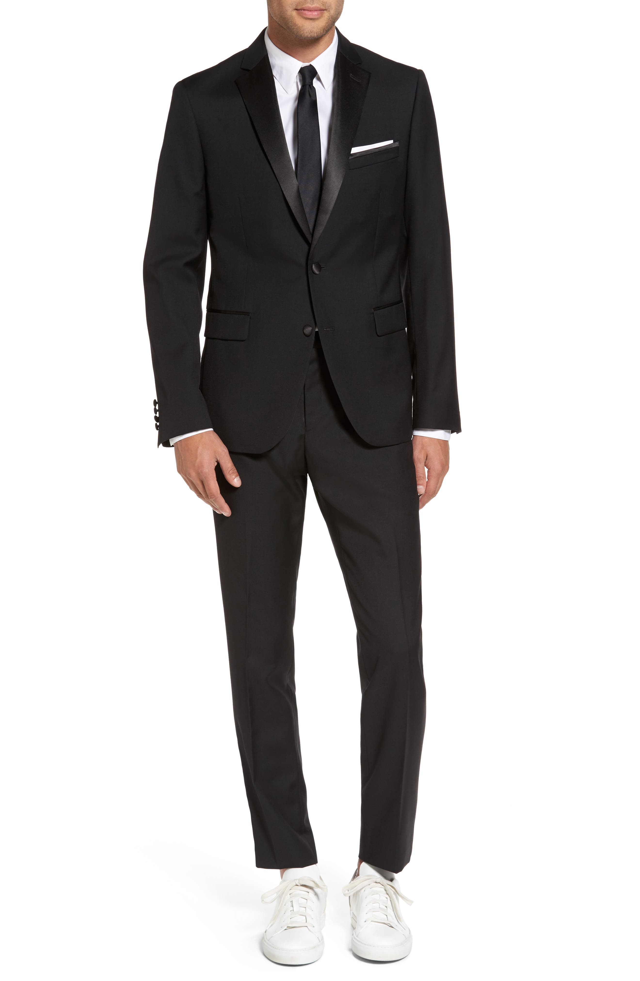 Calibrate Trim Fit Wool Blend Tuxedo (Men) | Nordstromrack