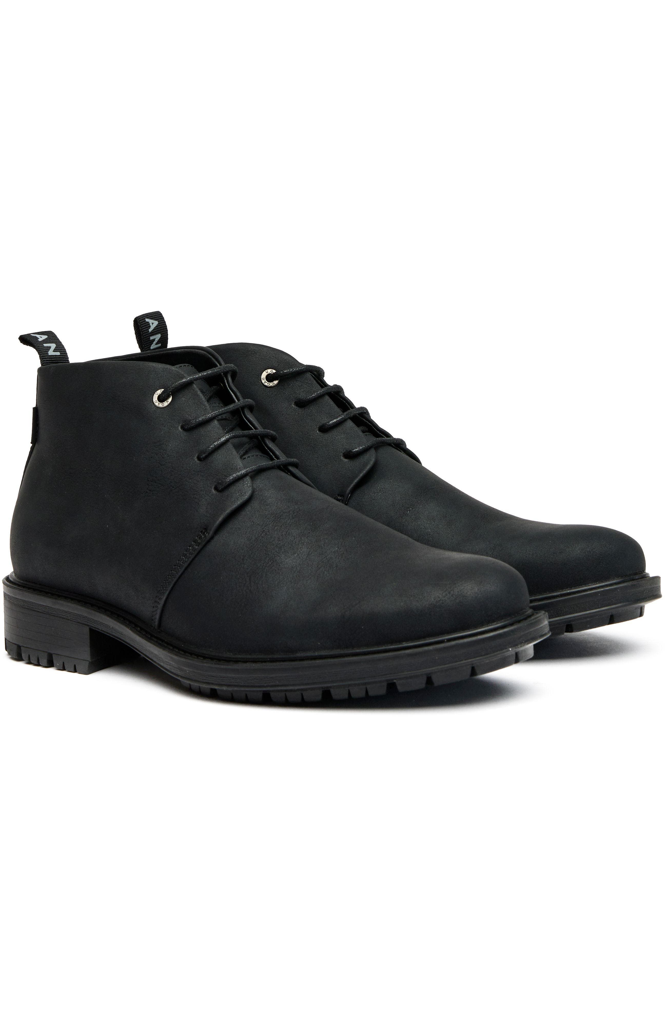 V.GAN LONDON Vegan Endive Chukka Boots, Main, color, Black