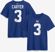 Nike Men's Nike Abdul Carter Royal New York Giants Name & Number T-Shirt