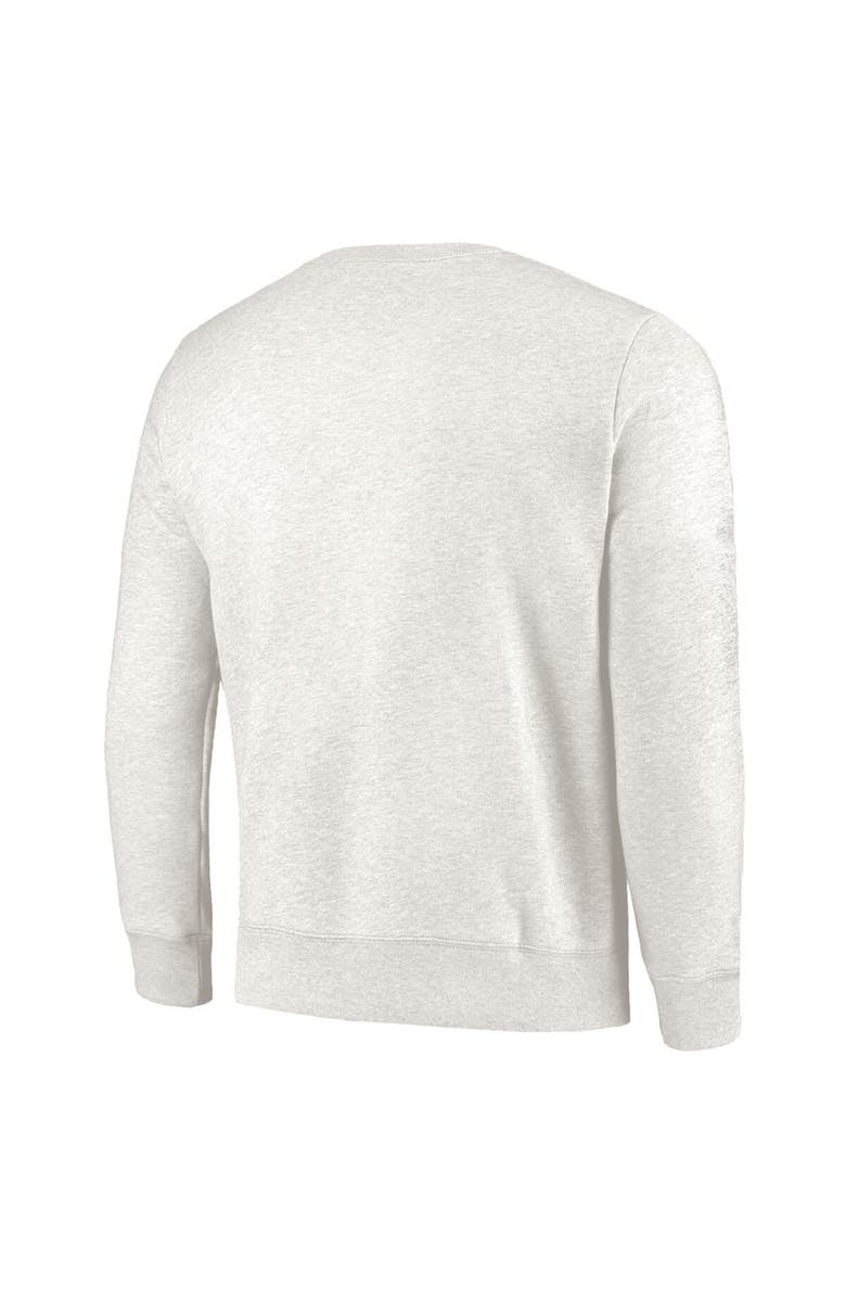 Majestic Threads Men's Majestic Threads White Texas Rangers 2023 World Series Champions Tri-Blend Pullover Sweatshirt, Alternate, color, 