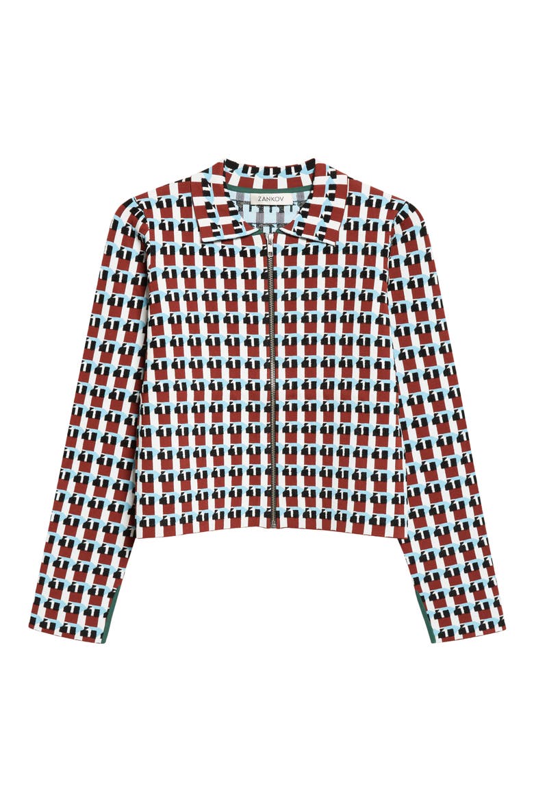 Suave Zip Front Shirt Jacket, Main, color, GAMAY MULTI