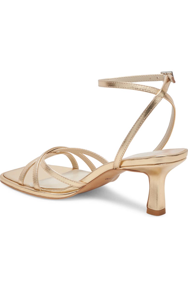 Dolce Vita Manji Ankle Strap Sandal, Alternate, color, Light Gold Metallic