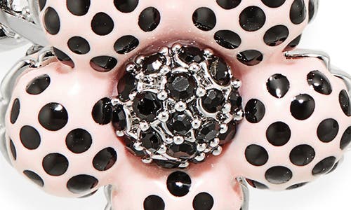 Marc Jacobs Dots Daisy Cuff Bracelet In Metallic
