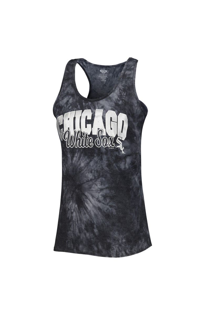CONCEPTS SPORT Women's Concepts Sport Charcoal Chicago White Sox Billboard Racerback Tank & Shorts Sleep Set, Alternate, color, Charcoal