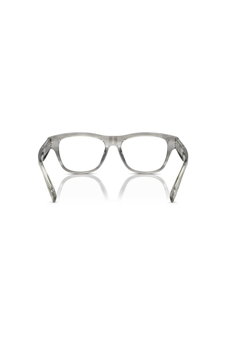 54mm Rectangle optical glasses, Alternate, color, Grey