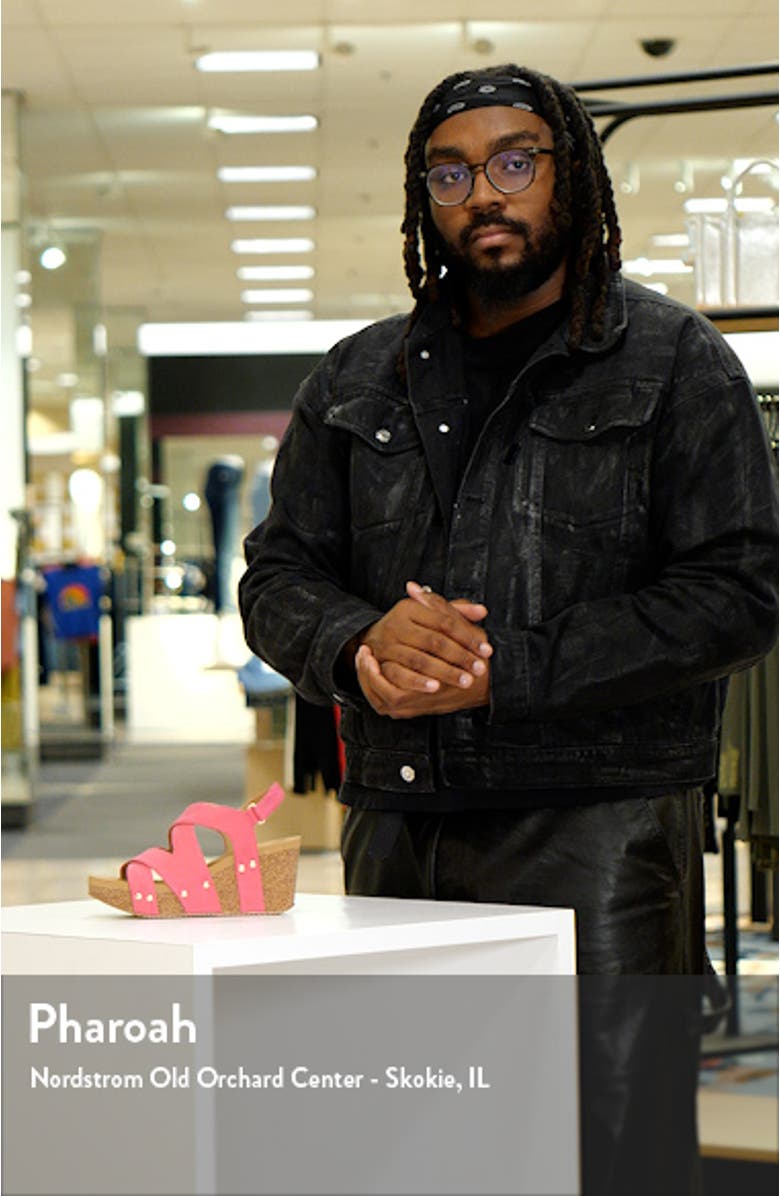 Tory Crisscross Wedge Sandal, sales video thumbnail