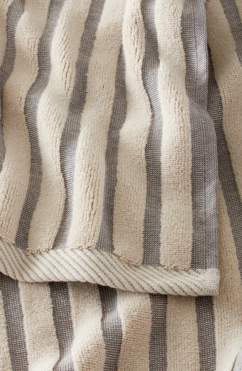 Nordstrom Mixed Stripe 6-Piece Cotton Towel Set, Alternate, color, Beige Oatmeal Multi