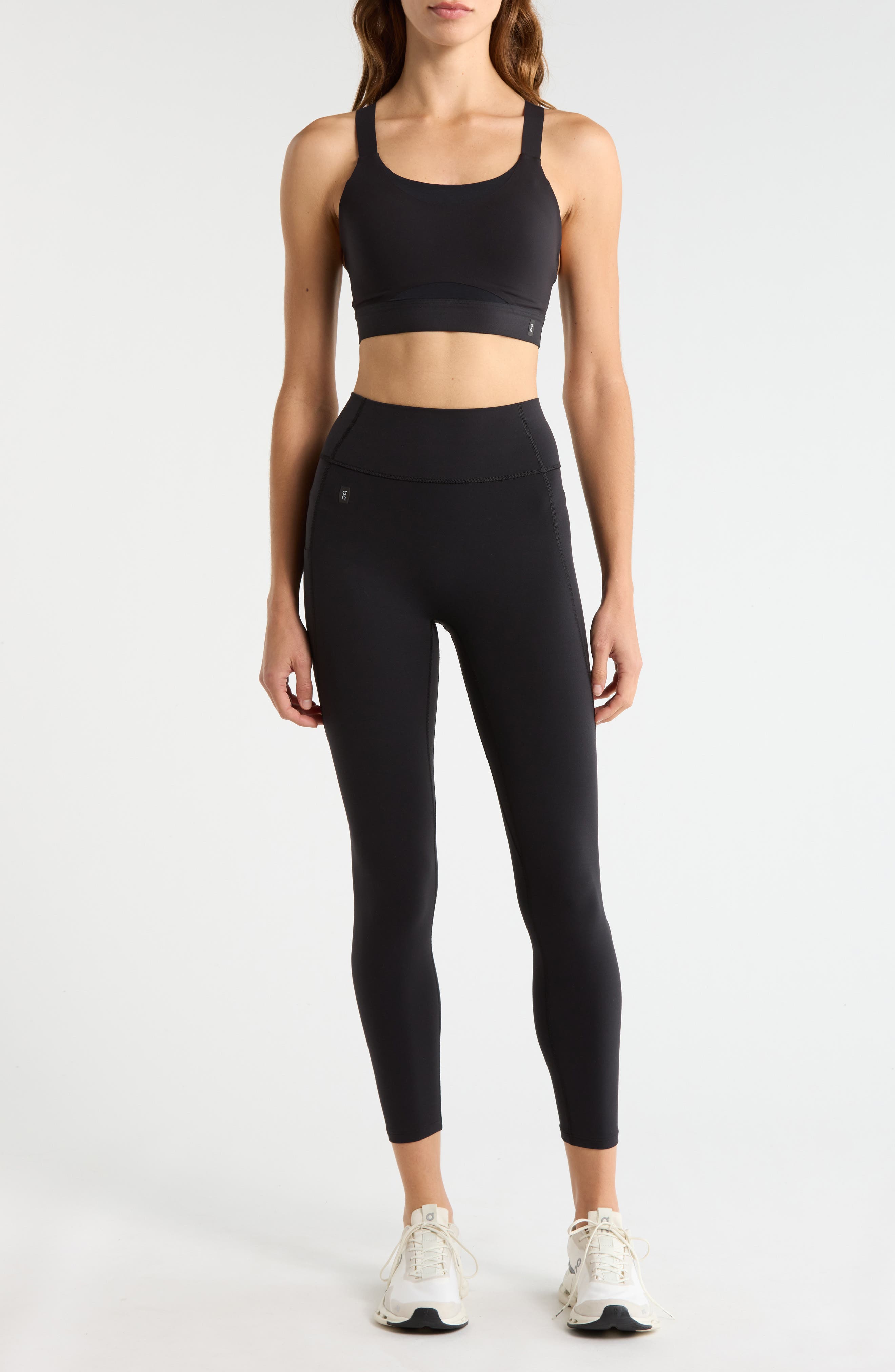 On High Waist 7/8 Studio Tights (Women) | Nordstrom