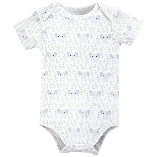 Hudson Baby Soft Cotton Bodysuit Triple Pack