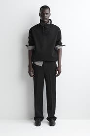 COS Wool-jersey Relaxed-fit Straight-leg Pants