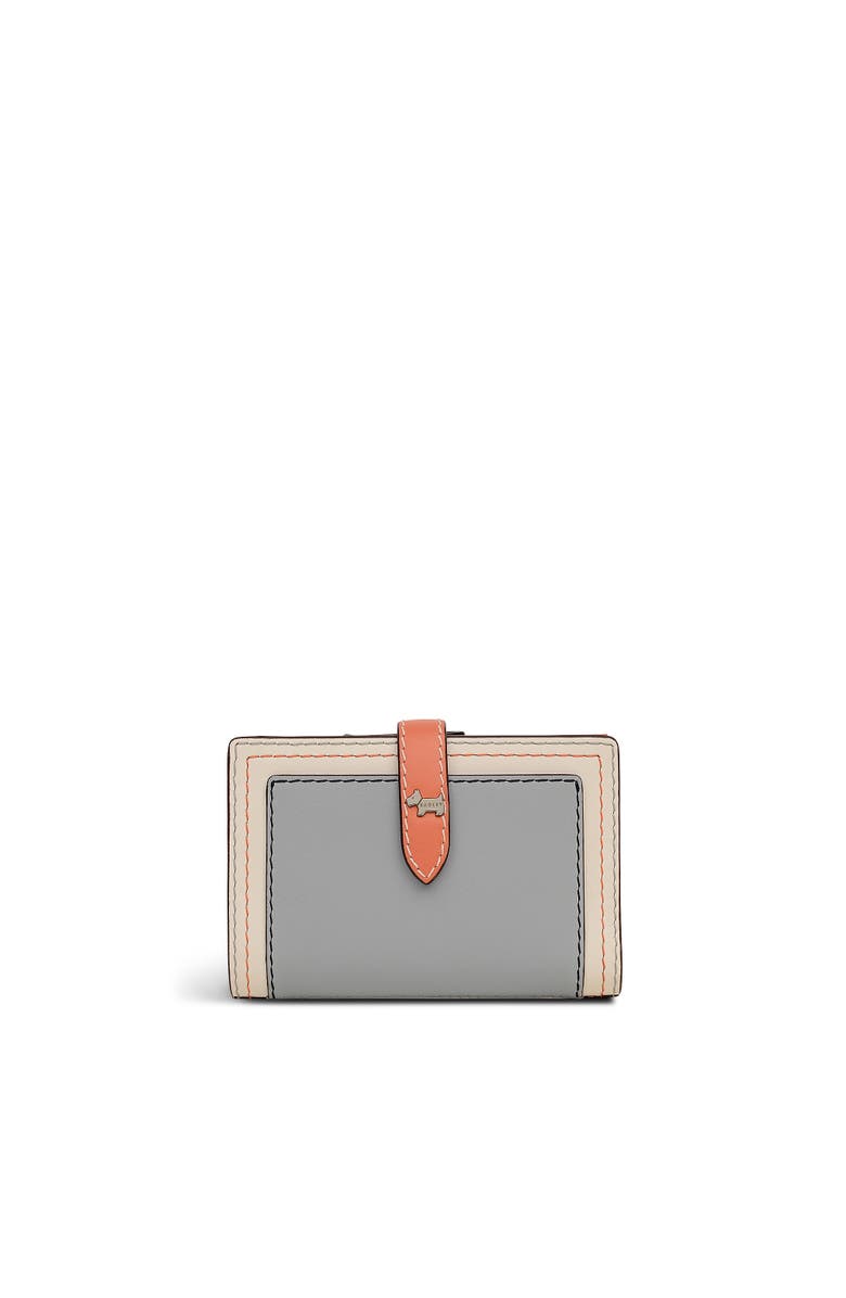 Radley Willis Street - Colourblock Medium Bifold Wallet, Main, color, Steel