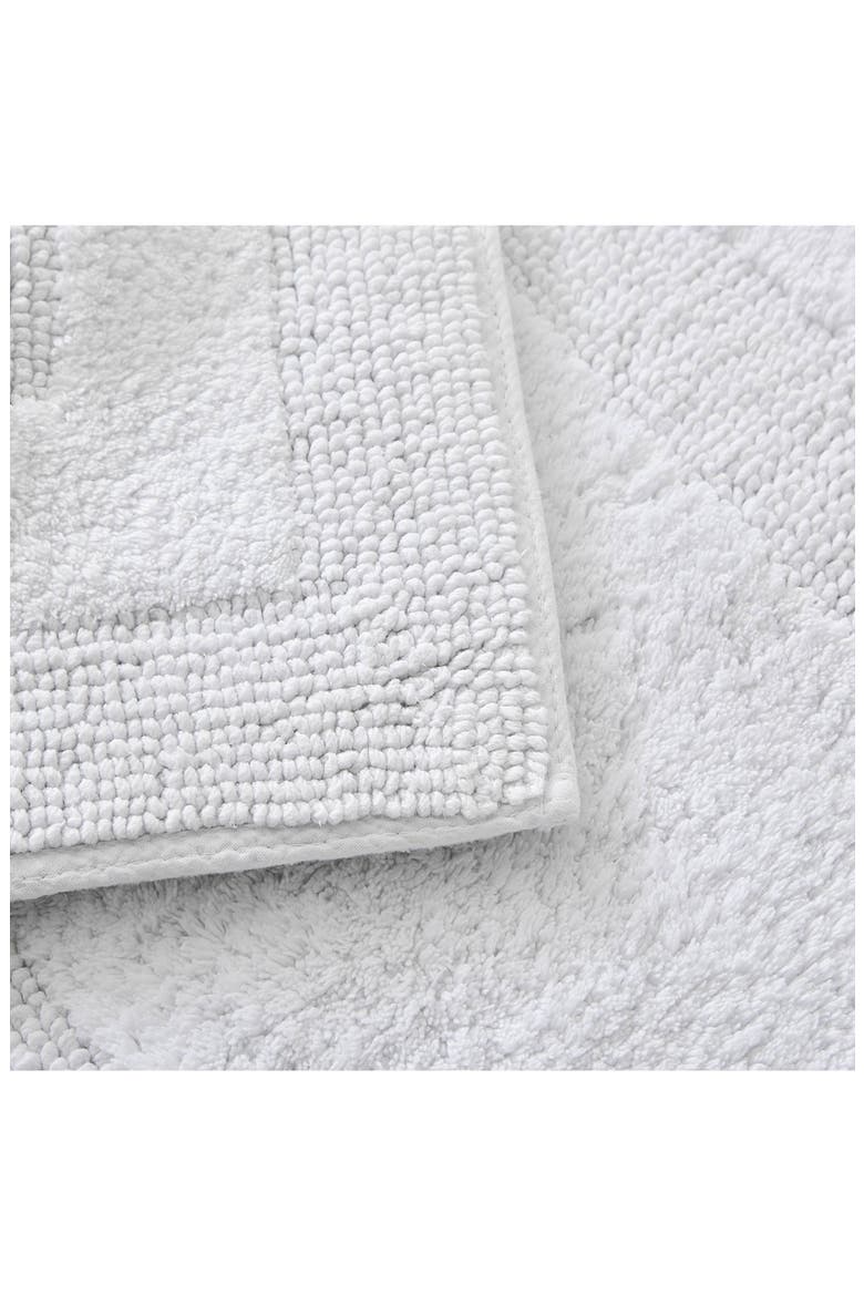 Long Branch White Bath Mat, Alternate, color, COCONUT